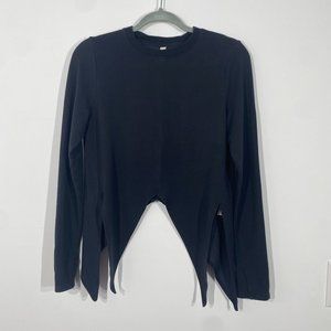Athleta Nirvana Side Tie Sweatshirt Size S
